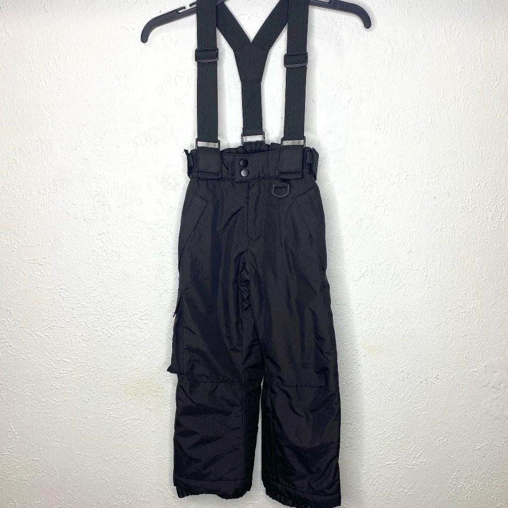 Sport Essentials kids, unisex size 4, removable suspender, waterproof snow pants